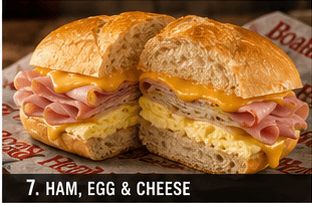 Ham, Egg & Cheese