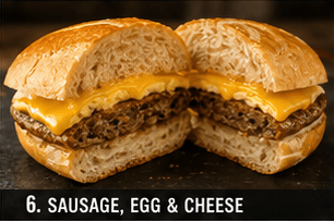 Sausage, Egg & Cheese